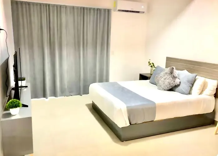 Hermoso Estudio Minimalista A 10 Minutos Del Mar Playa del Carmen