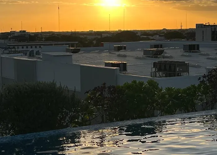 Hermoso Estudio Minimalista A 10 Minutos Del Mar * Playa del Carmen